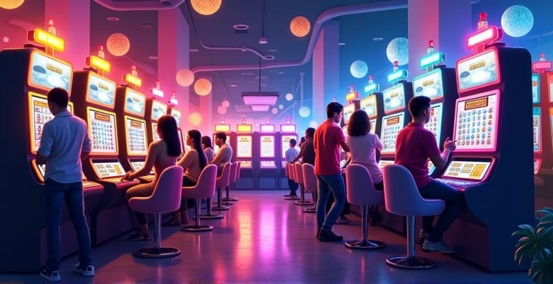 Mobile Slots Philippines players enjoying online casino games on their smartphones